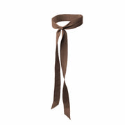 Matte Long Tail in Brown. Bandtz Hair Tie