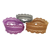 Tricot Trio Set - Bandtz. Three elastic lace hairbands 
