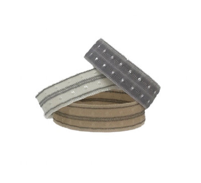 Bandtz Swiss Dot Cuff Set. Three hair ties in neutral color. Chic hair ties. Limited edition